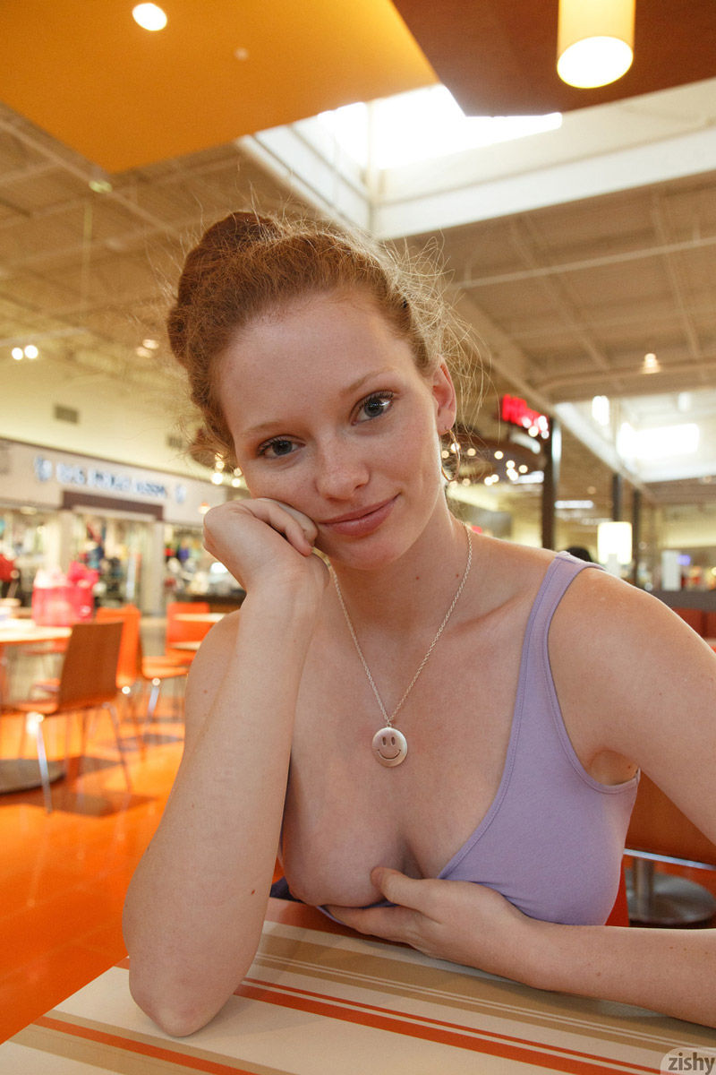 Wendy Patton Flashing Tits at the Mall