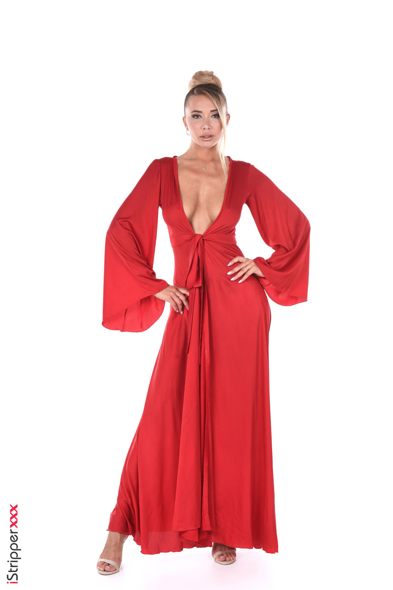 Verena Maxima Long Red Dress